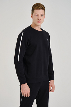 Свитшот ANTA 852417712-3 черный 