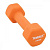 TORRES Гантель неразборная неопреновая PL55012, 2 кг, orange