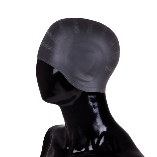 Шапочка для плавания Alpha Caprice SCU с ушами (black)