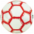 Мяч футбольный Torres BM300 F320745, 5, 28 панелей, white, red Мяч футбольный Torres BM300 F320745, 5, 28 панелей, white, red
