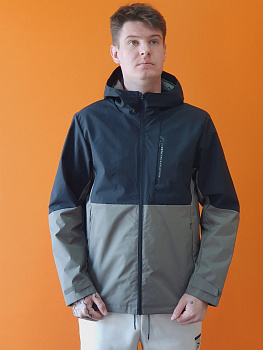 Ветровка ANTA 852527624-4 зеленый-черный 