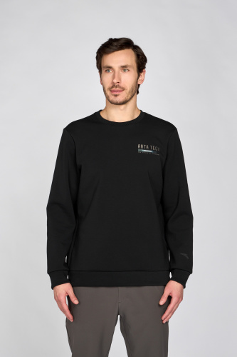 Свитшот ANTA 852417726-4 черный 