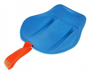 Санки-ледянки с ручкой-ремнем Престиж, blue Санки-ледянки с ручкой-ремнем Престиж, blue