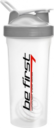 Шейкер с шариком и держателем BE FIRST TS 1356, 600 мл, grey