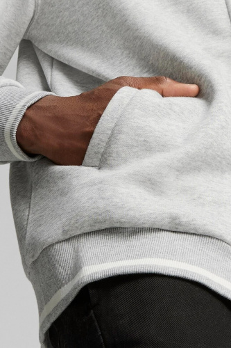 Толстовка PUMA SQUAD Fz Hoodie Fl 67678904, серый 