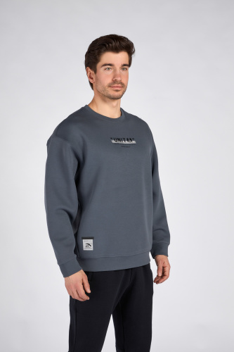 Свитшот ANTA 852417732-3 серый 