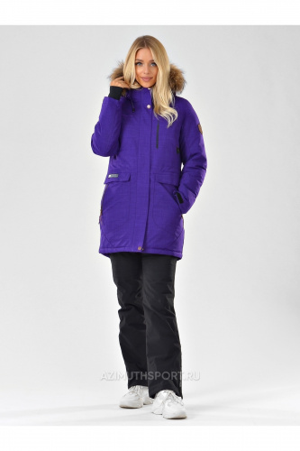 Куртка парка зимняя AZIMUTH 21803_70, violet