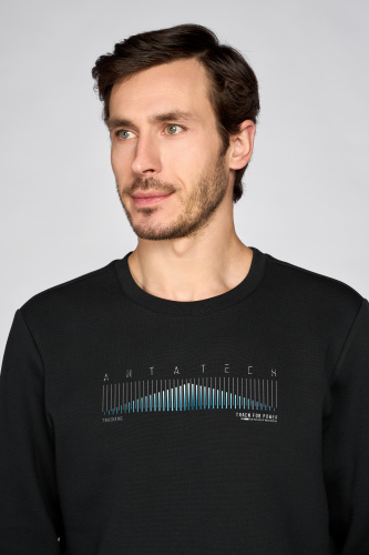 Свитшот ANTA 852417736-3 черный ANTA
