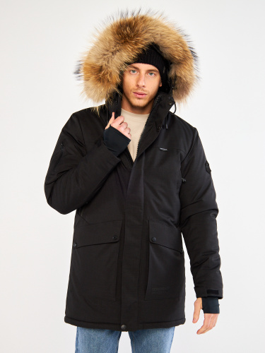 Куртка парка зимняя AZIMUTH 123/22952_3 Azimuth, черный