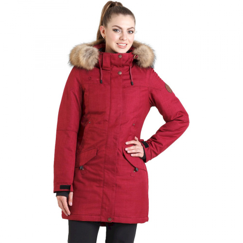 Куртка парка зимняя AZIMUTH B20790-116, brick