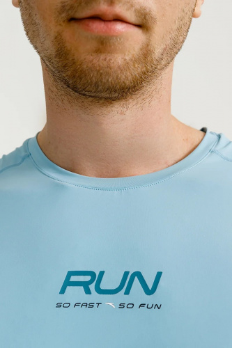 Футболка ANTA RUNNING 852325107-2 голубой 