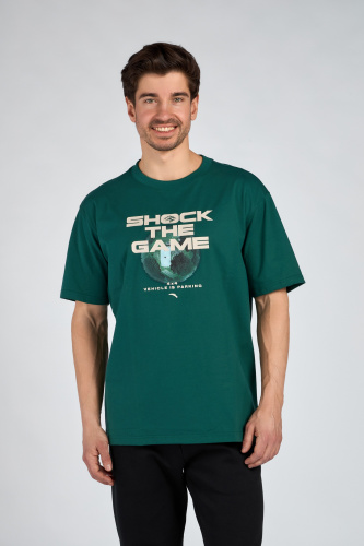 Футболка муж. 852421182-3 зеленый ANTA STG