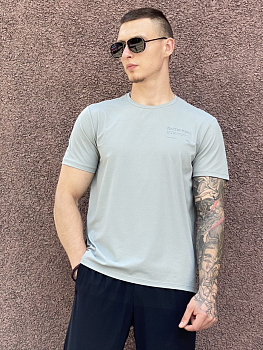 Футболка муж. 852537110-2 серо-зеленый Anta