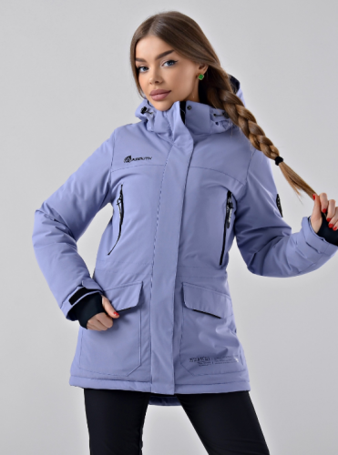 Куртка парка демисезонная AZIMUTH 123/22923-134, lilac