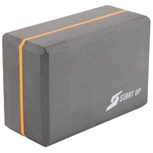 START UP Блок для йоги NT18022, 22*15*10см, серый
