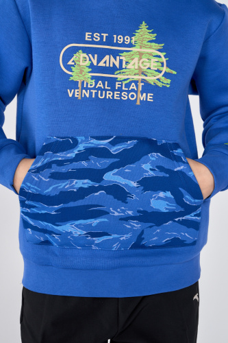 Худи W352416705-2 синий Anta