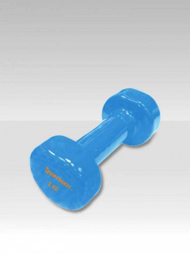 Гантель виниловая IRON BODY 2 кг, blue Гантель виниловая IRON BODY 2 кг, blue