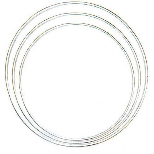 Обруч алюминиевый 540 мм, 230 гр., неокрашенный