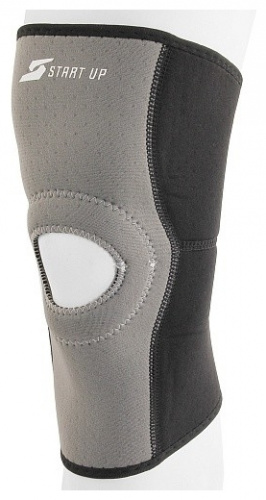 START UP Суппортер колена QH1048, black, grey