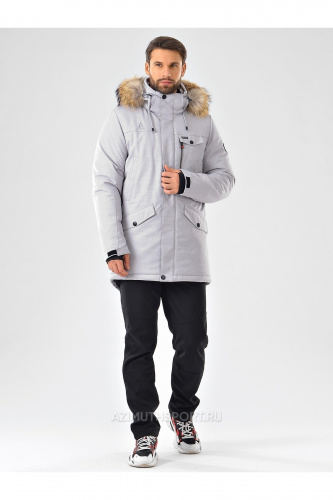 Куртка парка зимняя AZIMUTH 20774_54, grey