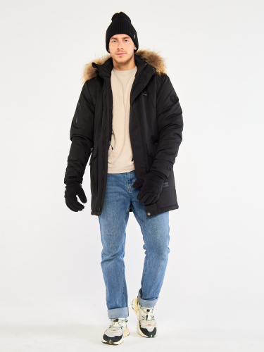 Куртка парка зимняя AZIMUTH 123/22952_3 Azimuth, черный